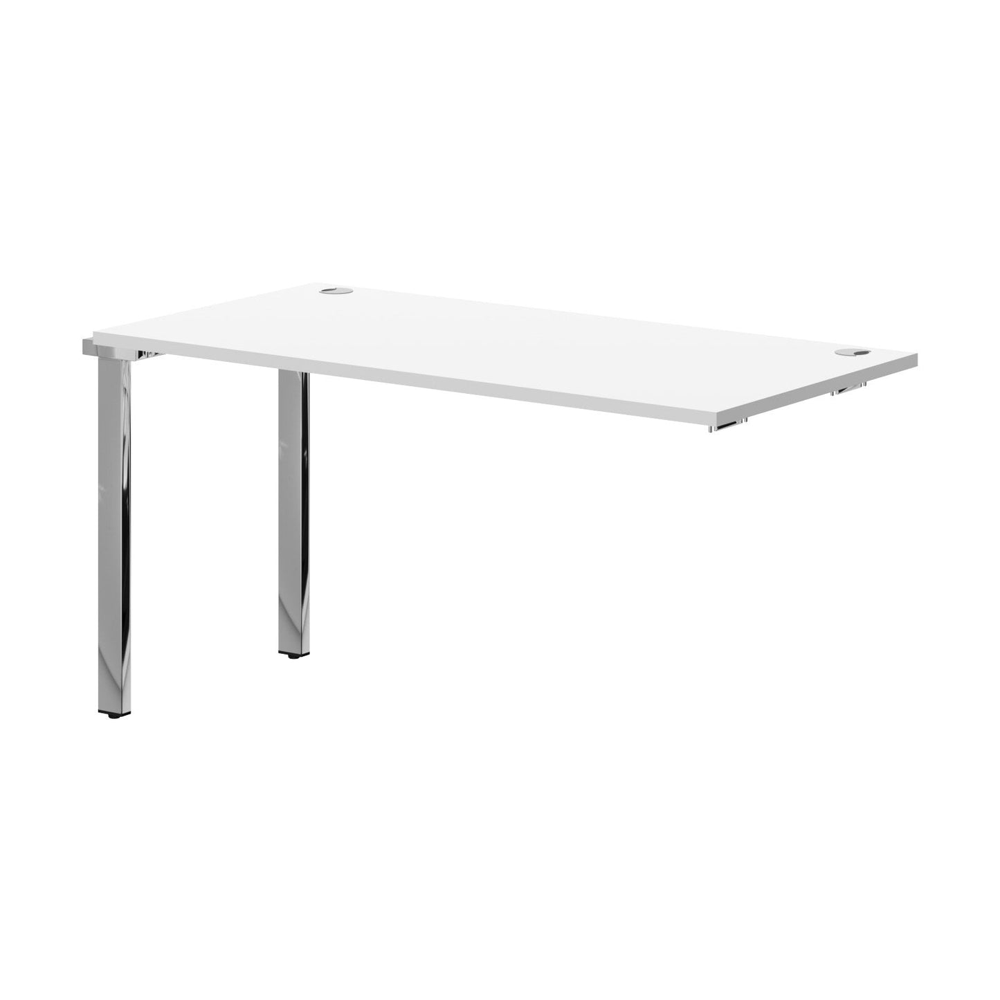 WORKSTATION EXTENSION, MADE IN E1 LAMINATE CHIPBOPARD, WITH WOODEN MODESTY PANEL AND LEGS by Treejar | Souqify