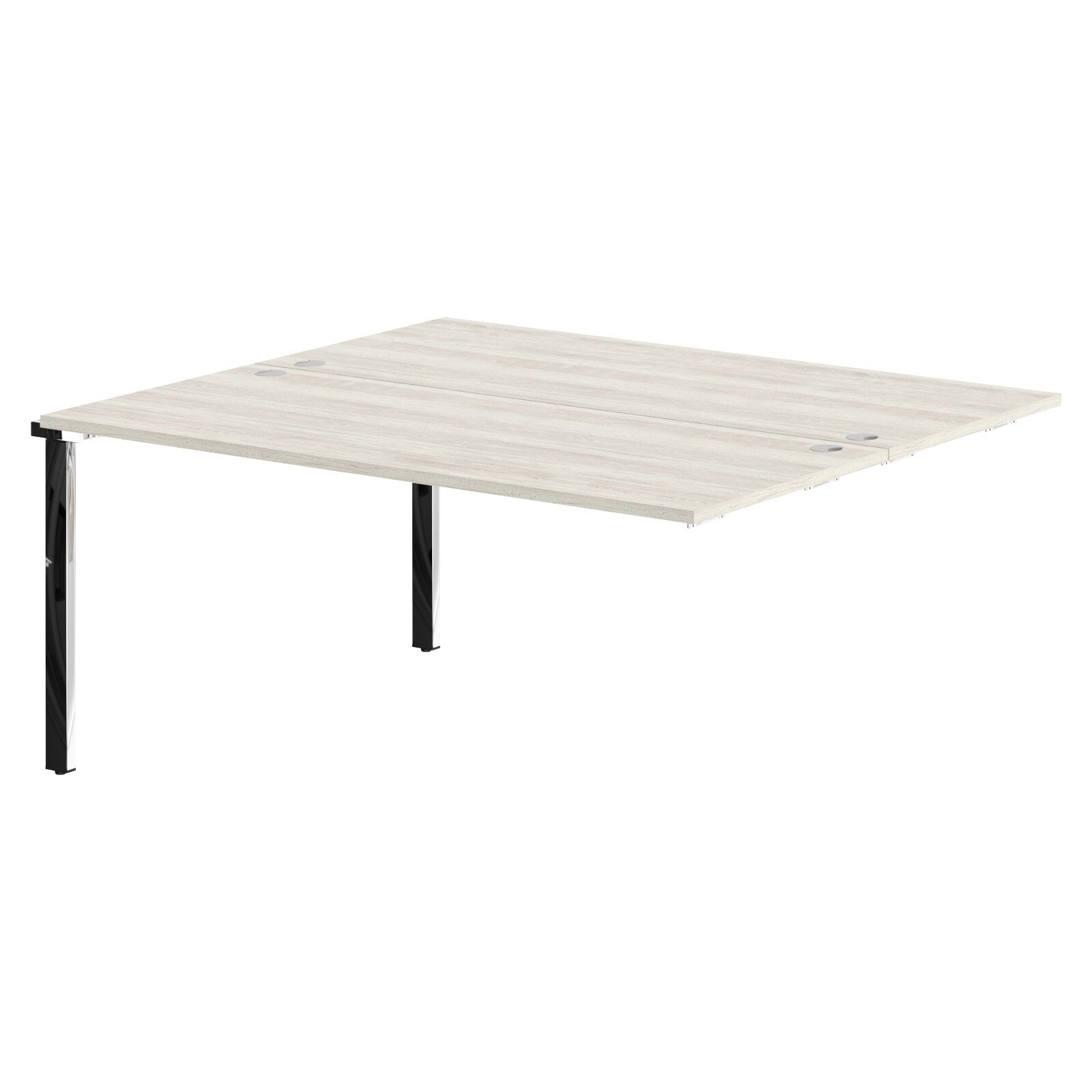 WORKSTATION EXTENSION, MADE IN E1 LAMINATE CHIPBOPARD, WITH WOODEN MODESTY PANEL AND LEGS by Treejar | Souqify