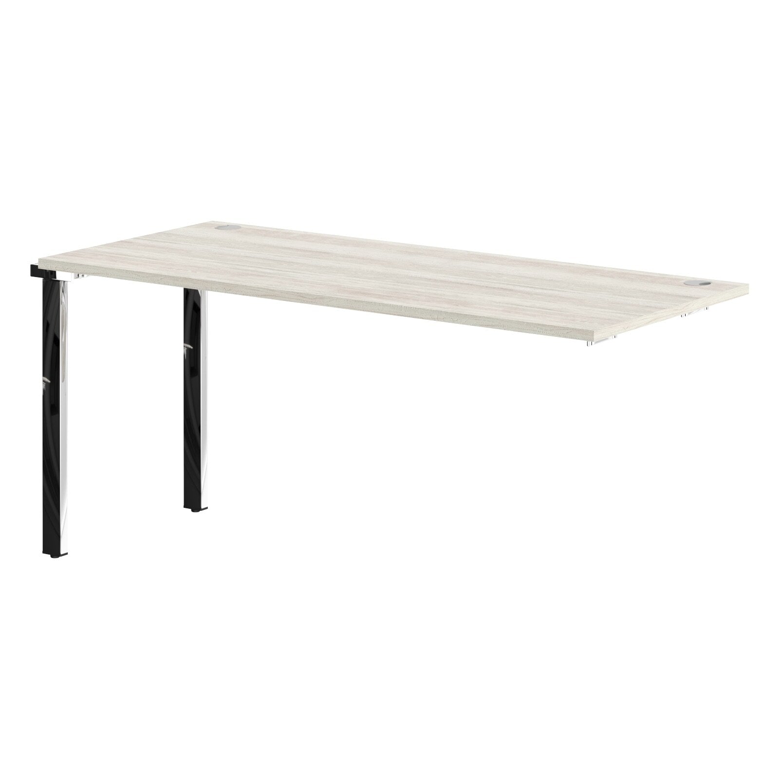 WORKSTATION EXTENSION, MADE IN E1 LAMINATE CHIPBOPARD, WITH WOODEN MODESTY PANEL AND LEGS by Treejar | Souqify