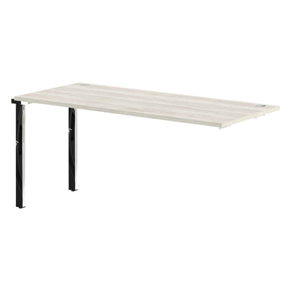 WORKSTATION EXTENSION, MADE IN E1 LAMINATE CHIPBOPARD, WITH WOODEN MODESTY PANEL AND LEGS by Treejar | Souqify