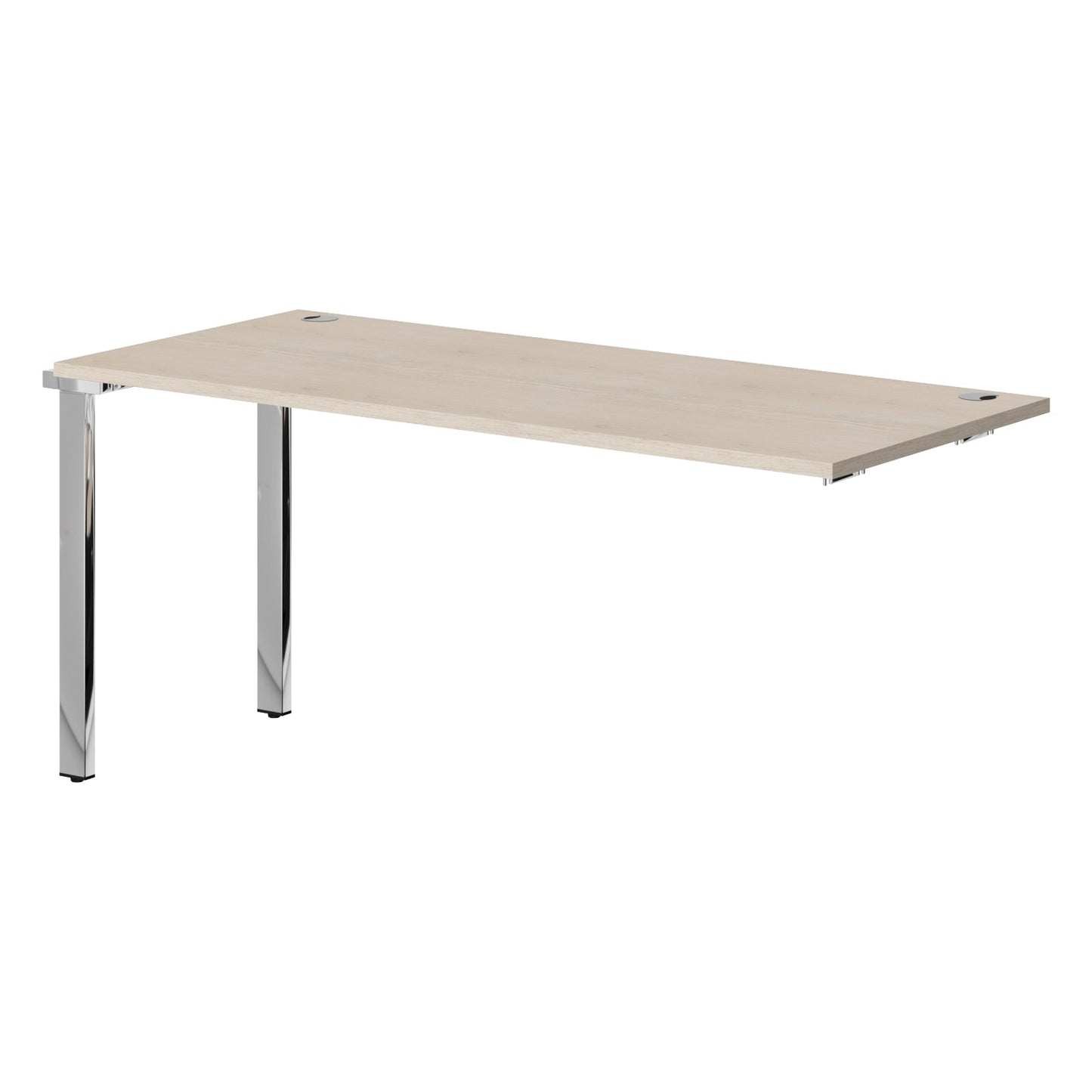 WORKSTATION EXTENSION, MADE IN E1 LAMINATE CHIPBOPARD, WITH WOODEN MODESTY PANEL AND LEGS by Treejar | Souqify