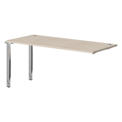WORKSTATION EXTENSION, MADE IN E1 LAMINATE CHIPBOPARD, WITH WOODEN MODESTY PANEL AND LEGS by Treejar | Souqify