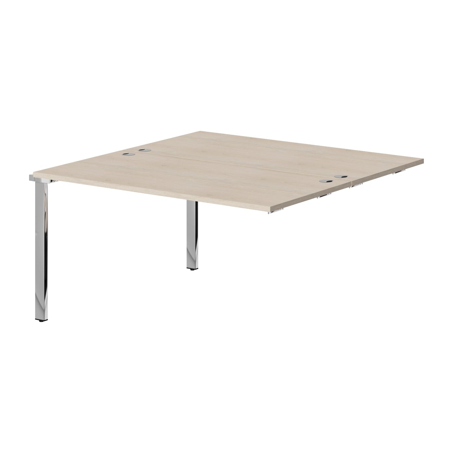 WORKSTATION EXTENSION, MADE IN E1 LAMINATE CHIPBOPARD, WITH WOODEN MODESTY PANEL AND LEGS by Treejar | Souqify
