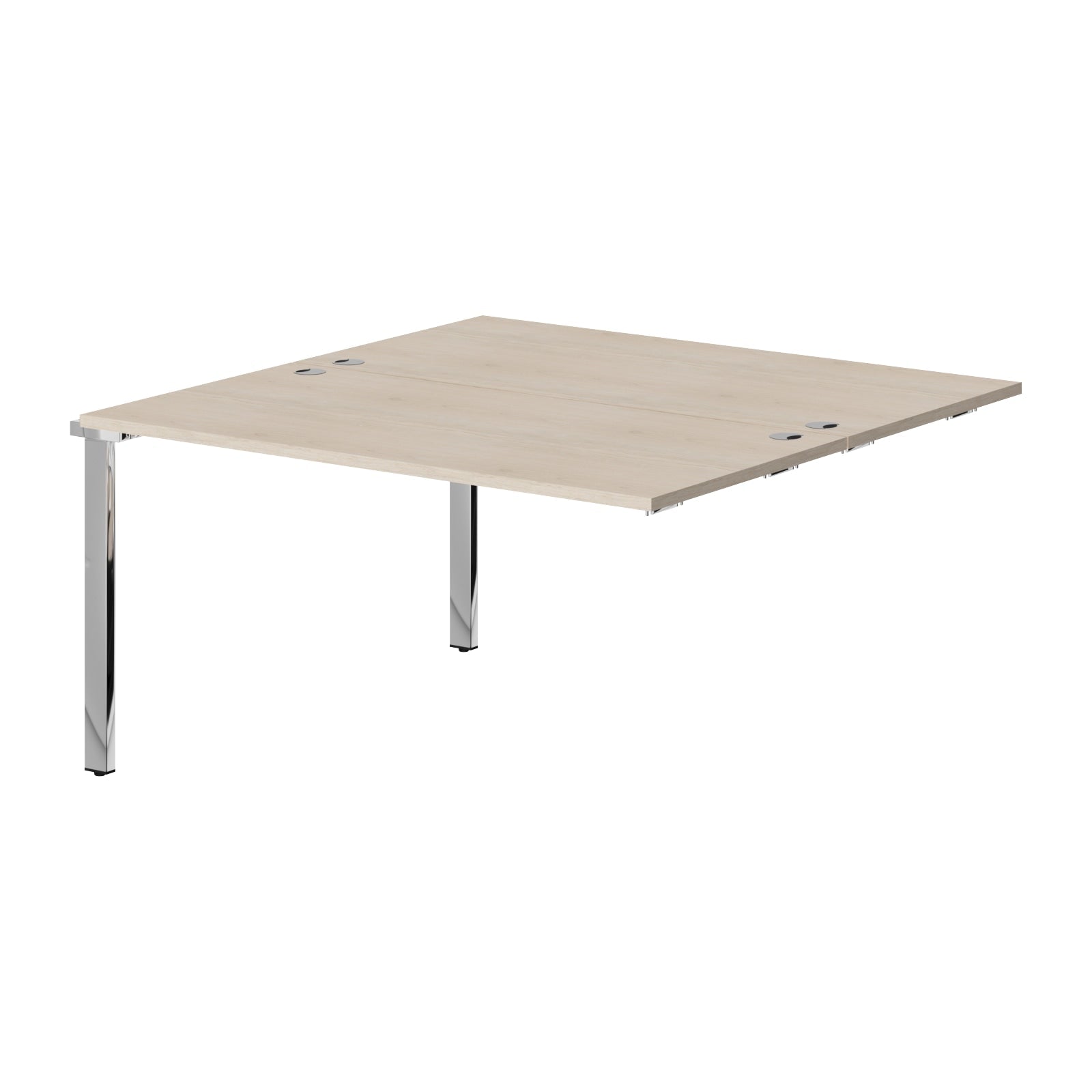 WORKSTATION EXTENSION, MADE IN E1 LAMINATE CHIPBOPARD, WITH WOODEN MODESTY PANEL AND LEGS by Treejar | Souqify
