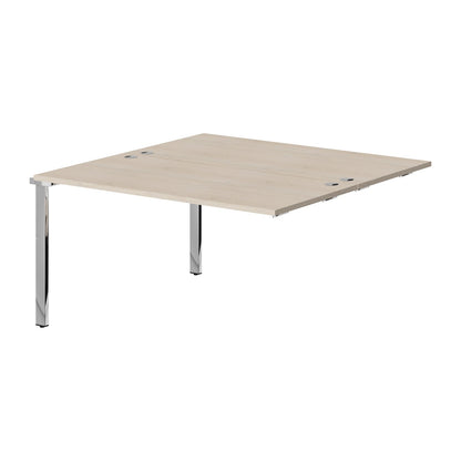 WORKSTATION EXTENSION, MADE IN E1 LAMINATE CHIPBOPARD, WITH WOODEN MODESTY PANEL AND LEGS by Treejar | Souqify