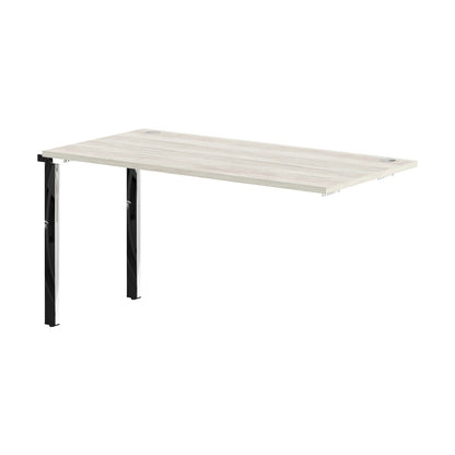 WORKSTATION EXTENSION, MADE IN E1 LAMINATE CHIPBOPARD, WITH WOODEN MODESTY PANEL AND LEGS by Treejar | Souqify