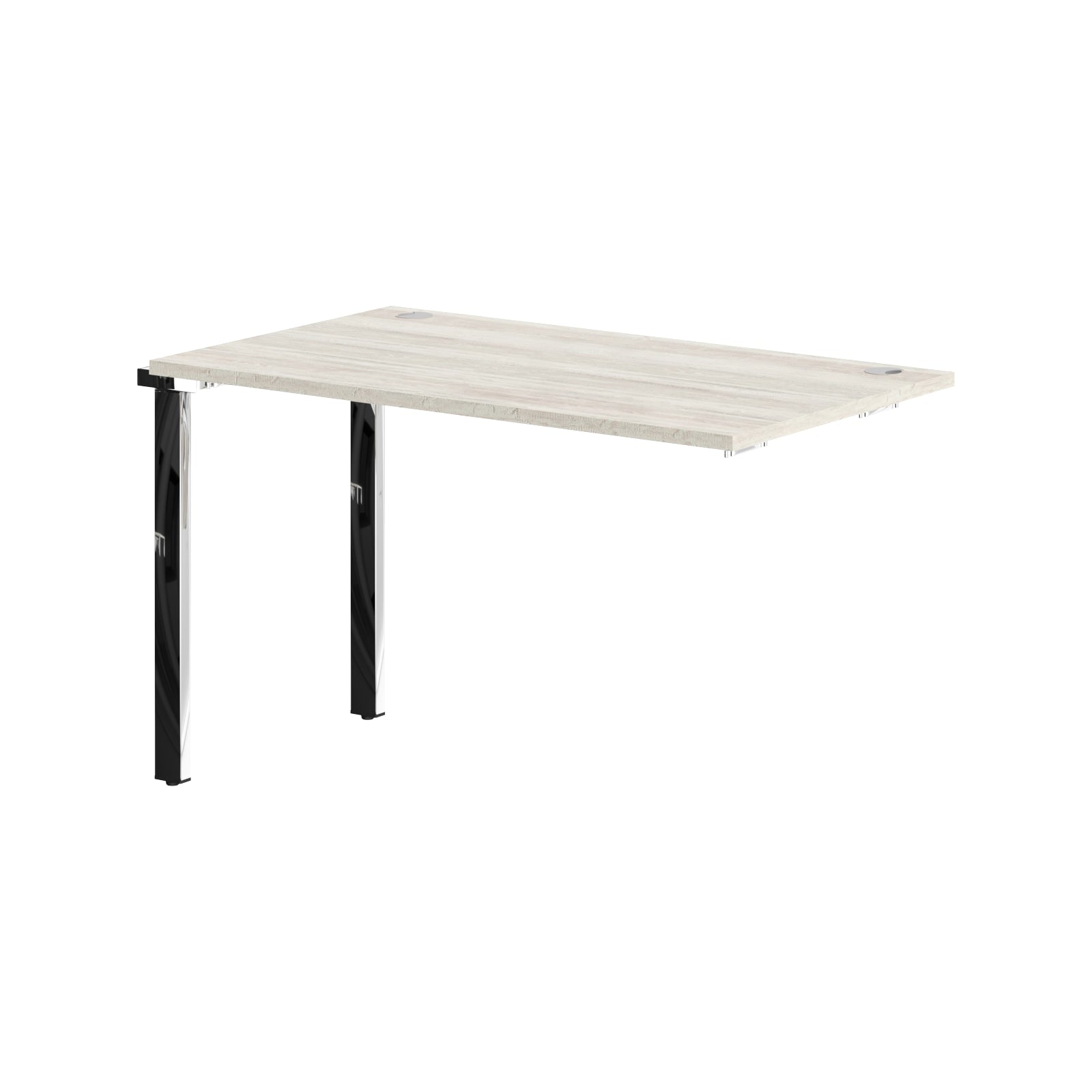 WORKSTATION EXTENSION, MADE IN E1 LAMINATE CHIPBOPARD, WITH WOODEN MODESTY PANEL AND LEGS by Treejar | Souqify