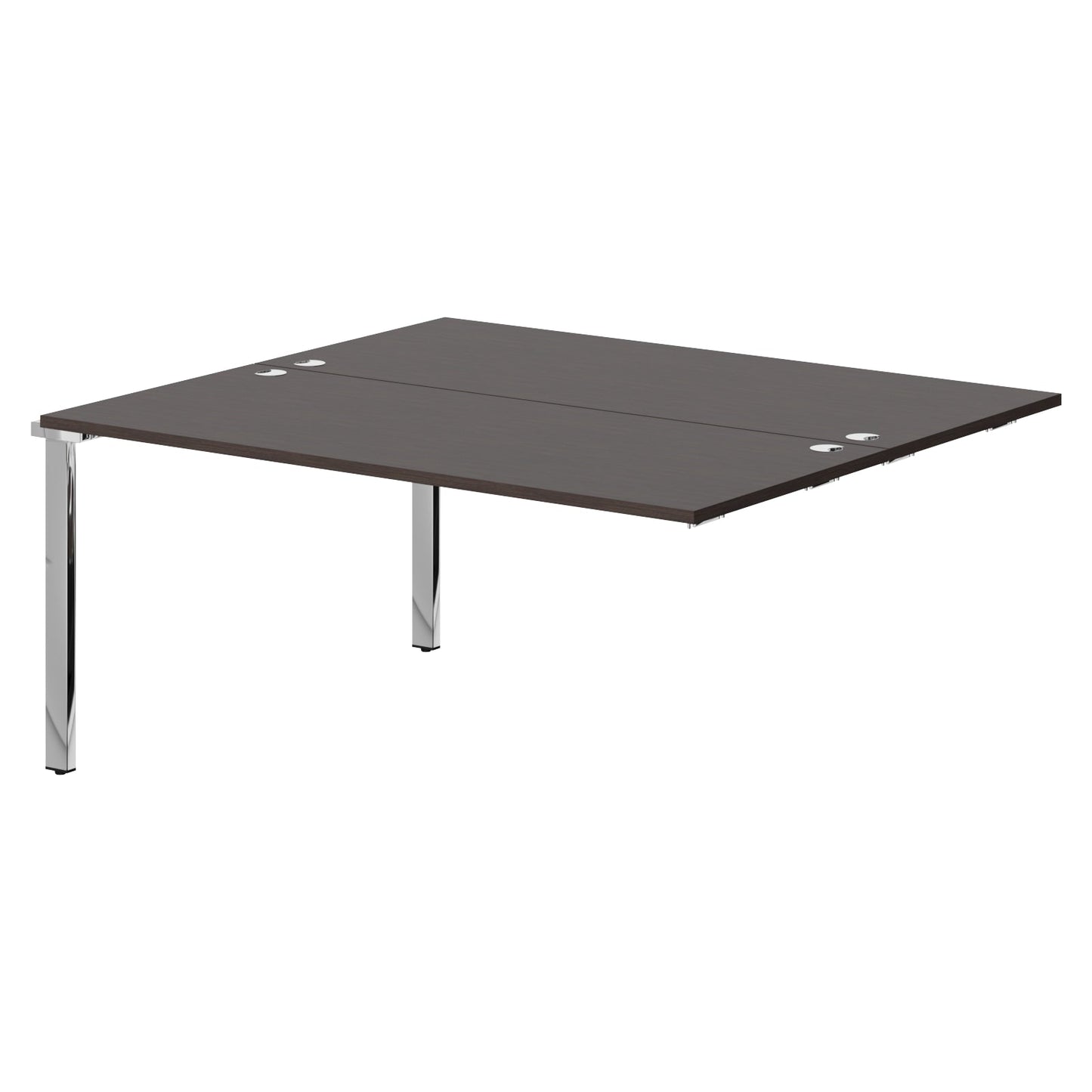 WORKSTATION EXTENSION, MADE IN E1 LAMINATE CHIPBOPARD, WITH WOODEN MODESTY PANEL AND LEGS by Treejar | Souqify