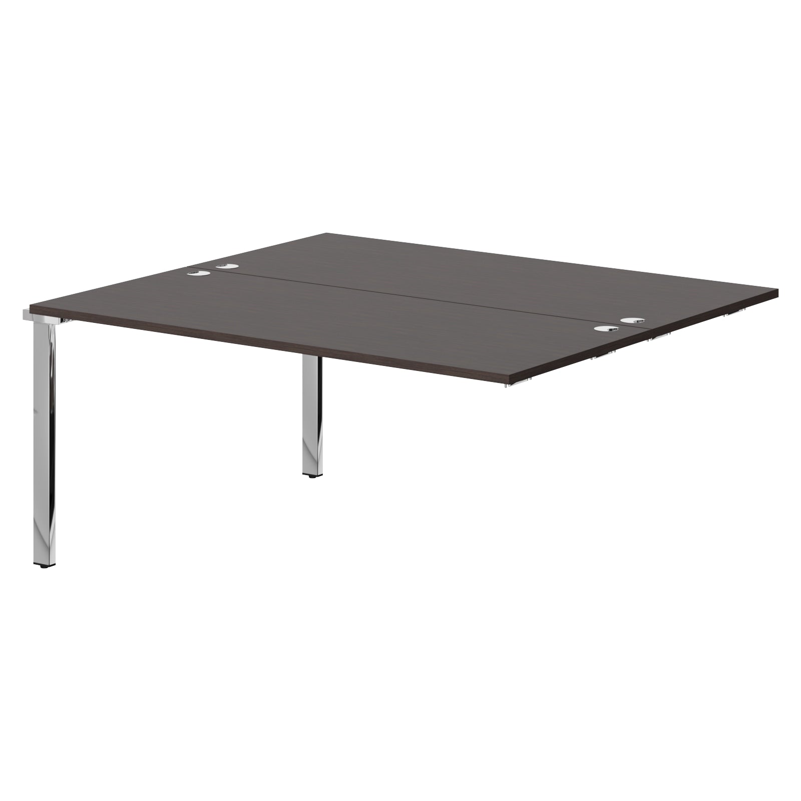 WORKSTATION EXTENSION, MADE IN E1 LAMINATE CHIPBOPARD, WITH WOODEN MODESTY PANEL AND LEGS by Treejar | Souqify
