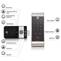 Yale YDR3110 Digital Door Lock, RFID, Keypad, Black by SHEILDIFY | Souqify