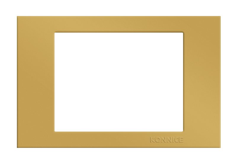 Yellow Electric Wall Cover Frame by Konnice | Souqify