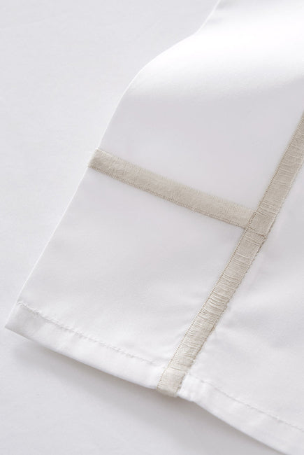 Yves Delorme Athena Flat Sheet by 4 | Souqify