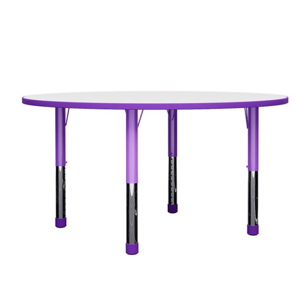 ZOIFUN 2023 Cheap Activity Round Study Table Height Adjustable by Treejar | Souqify
