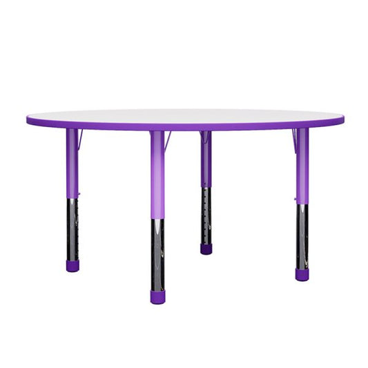 ZOIFUN 2023 Cheap Activity Round Study Table Height Adjustable by Treejar | Souqify