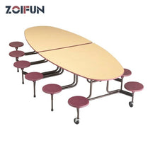 ZOIFUN 2023 Cheap Furniture Folding Table For School Canteen by Treejar | Souqify