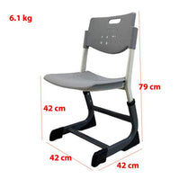 ZOIFUN 2023 Durable Primary School Plastic Chair by Treejar | Souqify