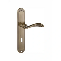 Aluminum Door Handle On Iron Plate(240*40*1.0mm)