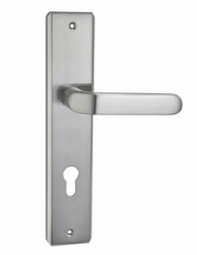 Aluminum Door Handle On Iron Plate(240*40*1.0mm)