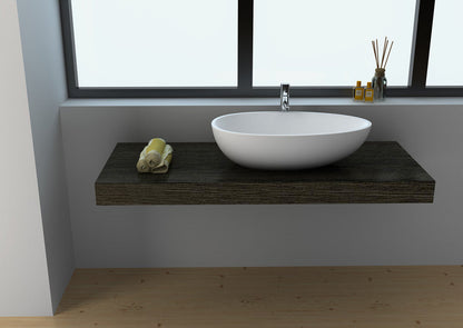 Cast Stone Solid Surface Vessel Countertop Sink JZ9035
