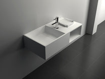 Solid Surface Seamless Bathroom Basin JZ1004