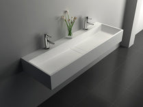 Solid Surface Seamless Bathroom Sink JZ1024