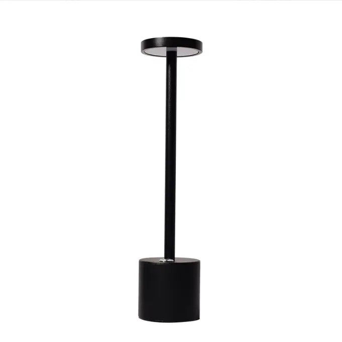 led rechargeable touch night light creative restaurant bedroom atmosphere lamp I-shaped minimalist bedside table lamp