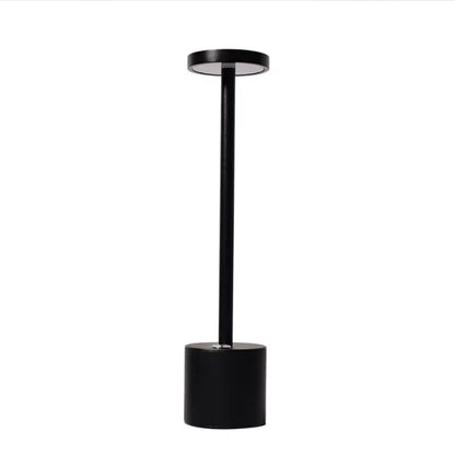 led rechargeable touch night light creative restaurant bedroom atmosphere lamp I-shaped minimalist bedside table lamp