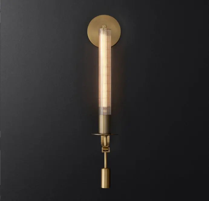 Postmodern wall lamp living room background wall TV wall lamp creative light luxury minimalist aisle bedroom model room