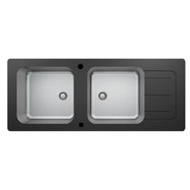 G003 GLASS SERIES 1,5 BOWLS KITCHEN SINK