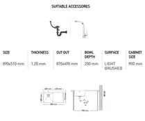 H010 HANDMADE SERIES SINGLE BOWL KITCHEN SINK