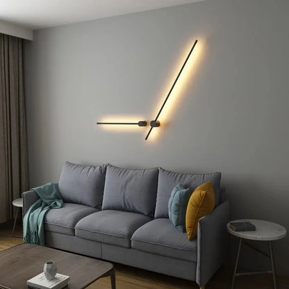 Modern metal tube pipe up down LED wall lamps for living room toilet foyer Dining room bathroom Kitchen Bedroom home Decor