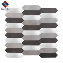 Vivid Tiles Factory Outlet Mosaic Tiles PVC Waterproof  Thickness 4mm Home Decoration 3D Self-Adhesive Wall Tiles