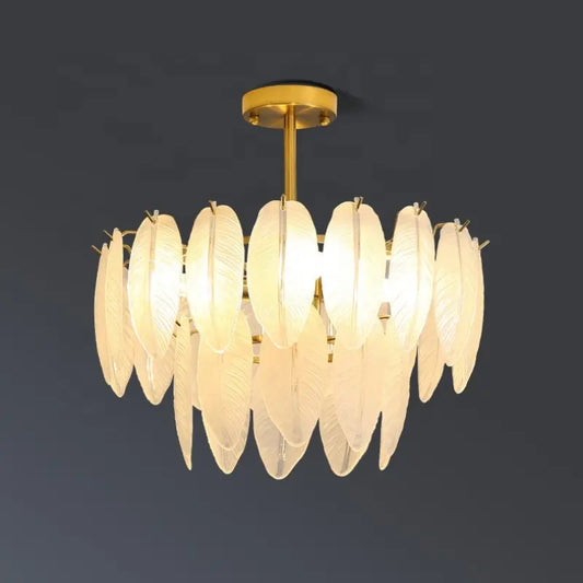 Glass Chandelier Modern Chandelier Light