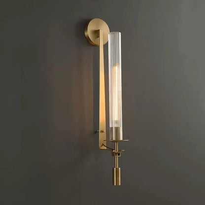 Postmodern wall lamp living room background wall TV wall lamp creative light luxury minimalist aisle bedroom model room