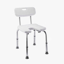 alluminium Adjustable Bathtub / Shower stool With Backrest