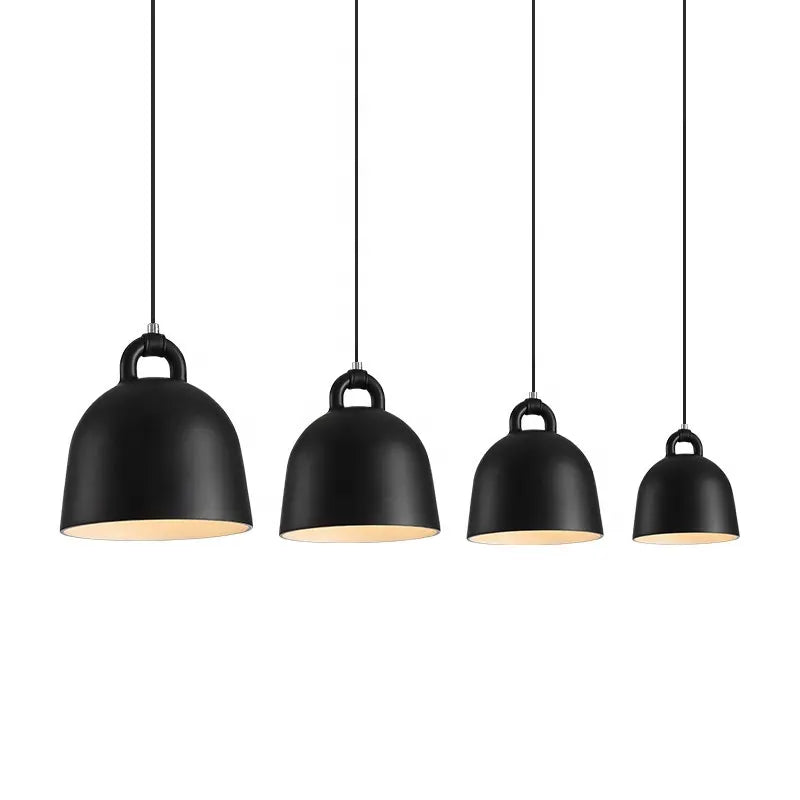 Postmodern dining room pendant lighting white gray black Resin hanging lights restaurant cafe bar Industrial Lighting Pendant