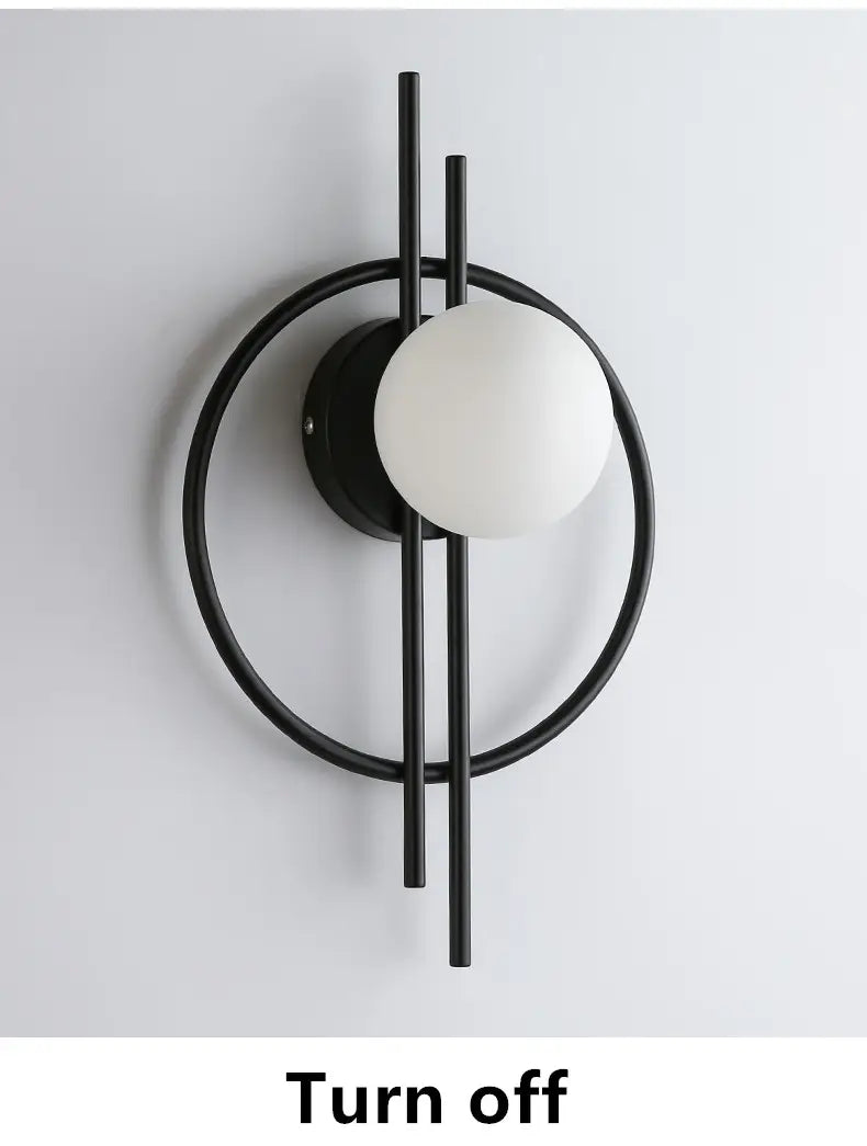 Modern Wall Lamp Indoor Lighting For Living Room Bedroom Bedside Aisle Background Wall Lights Home Decor Nordic LED Lamp