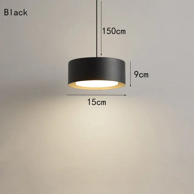 Designer nordic led golden pendant light