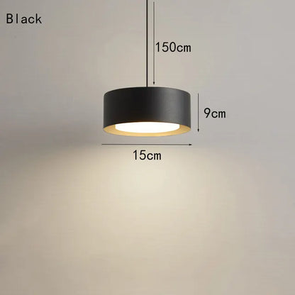 Designer nordic led golden pendant light