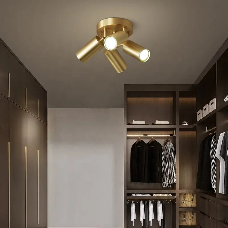 Modern LED Ceiling Lamp For Dining Room Decor Background Spotlight Stairs Aisle Bedside Lights Angle Adjustable LED Downlight
