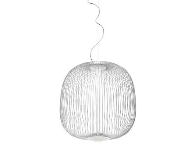 Modern Iron BirdCage Pendant Lights Metal Led Suspension light Fixture pendant lamp For Dinning Living Room Decor Hanging Lamp