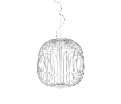 Modern Iron BirdCage Pendant Lights Metal Led Suspension light Fixture pendant lamp For Dinning Living Room Decor Hanging Lamp