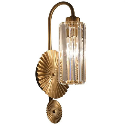 Luxury Crystal Wall Lamps Living Room Background Led Wall Lamp Interior Hotel Bedside Lamp Staircase Aisle Decorative Light Gold