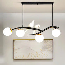 Dining room chandelier Nordic style bird simple modern dining room lamp creative dining lamp