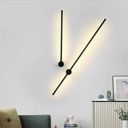 Modern metal tube pipe up down LED wall lamps for living room toilet foyer Dining room bathroom Kitchen Bedroom home Decor