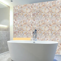 Vivid Tiles Factory Wholesale Best Sales Wall Tiles Peel And Stick Self Adhesive Mother Of Pearl Shell Wall Tiles