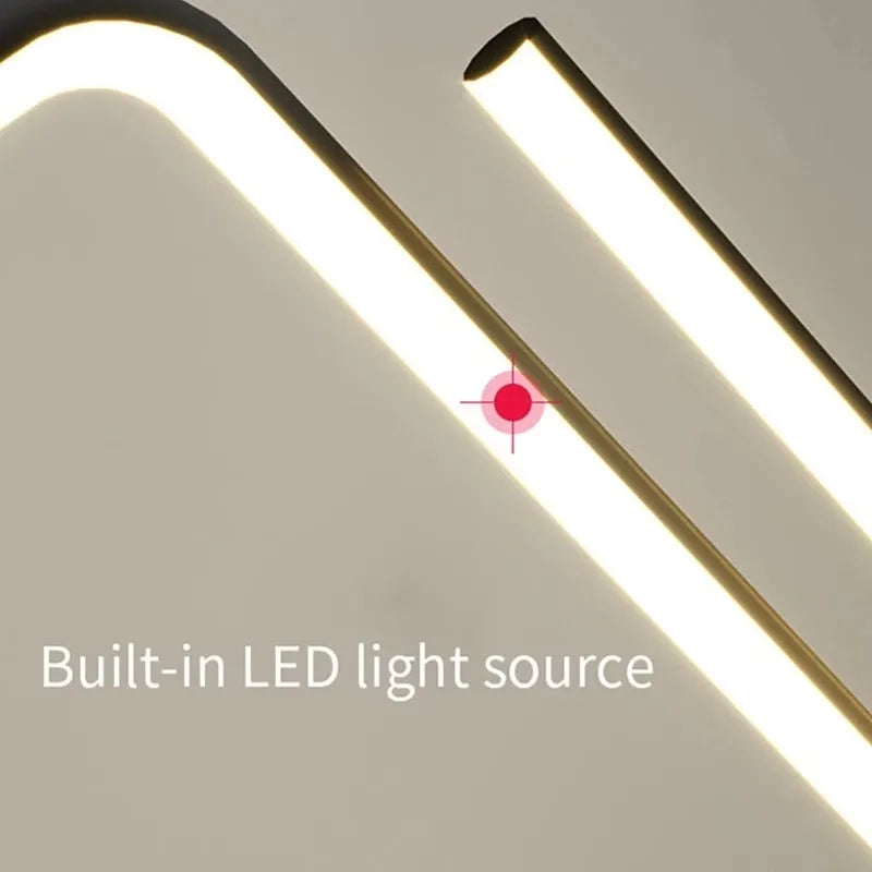 Modern Led Chandelier Lamp For Kitchen Dining Room Minimalist Design Home Decor Creative Restaurant Suspension Light Fixture