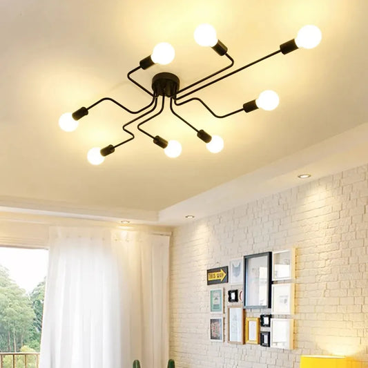 Modern LED Ceiling Chandelier Lighting Living Room Bedroom Chandeliers Creative Home Lighting Fixtures Lustre Lamp Luminaria