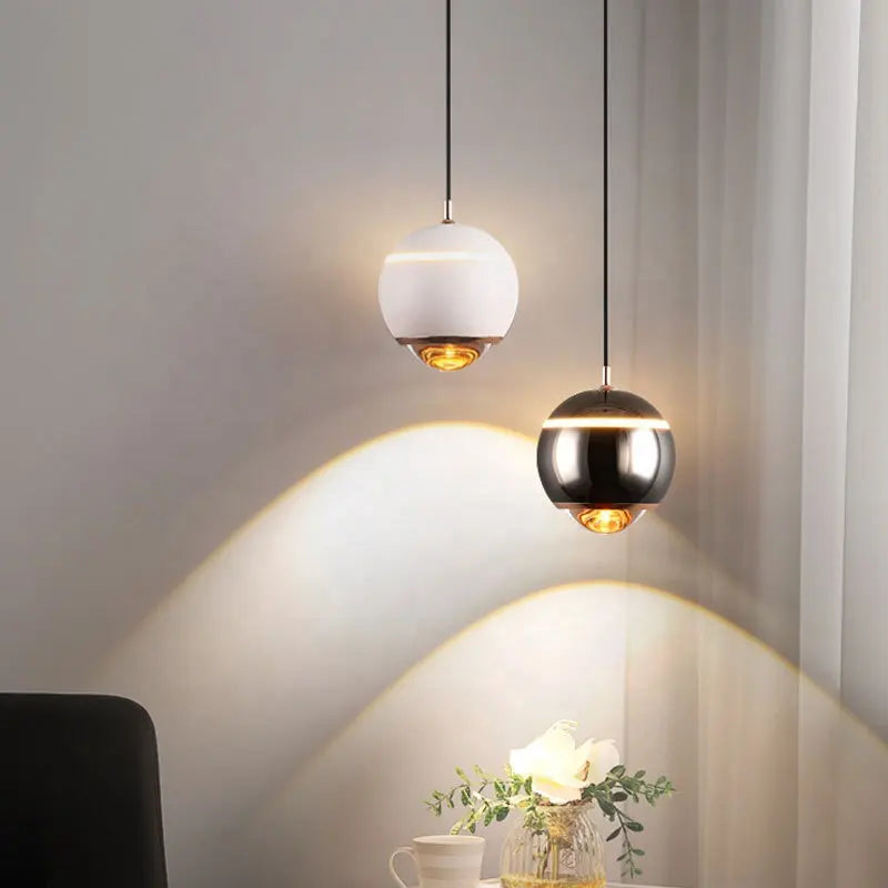 Modern Chandeliers & Pendant Lights Restaurant Bar Pendant Light Simple Creative Small Ball Living Room Bedroom Bedside Lamp
