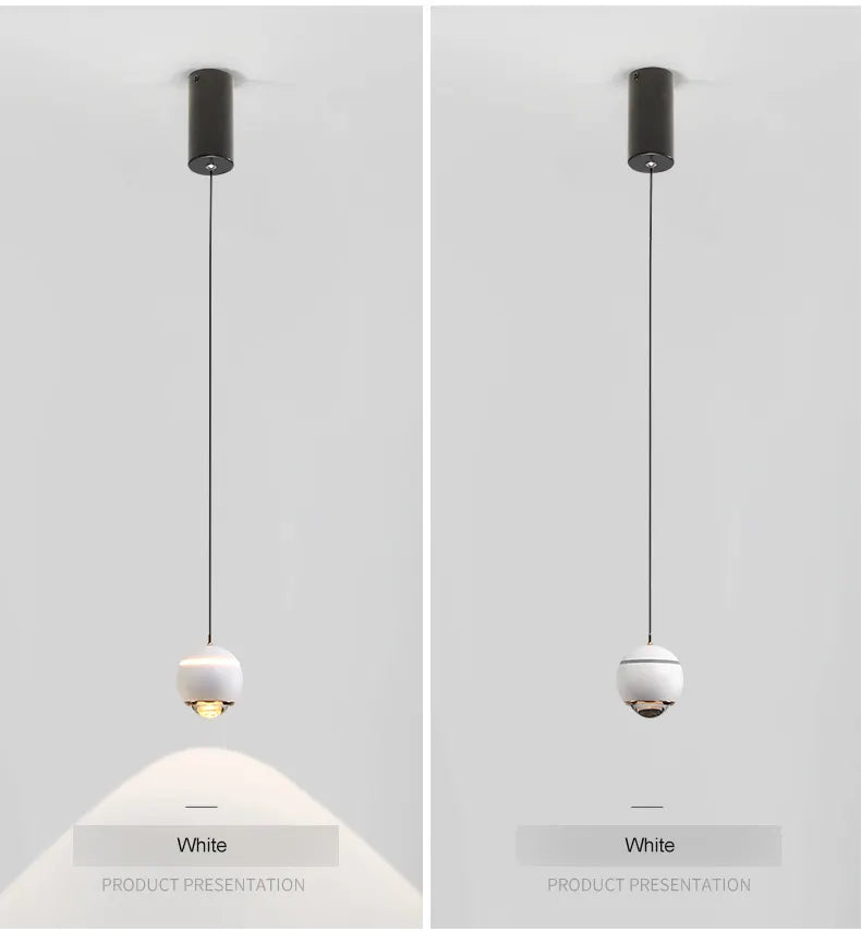 Modern Chandeliers & Pendant Lights Restaurant Bar Pendant Light Simple Creative Small Ball Living Room Bedroom Bedside Lamp